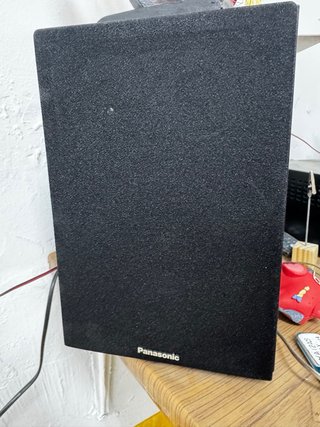 Altavoces Panasonic Negros