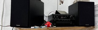 Altavoces Panasonic Negros