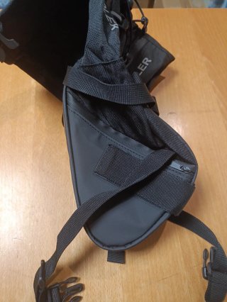 Bolsa Selim Bicicleta NEWBOLER Preta de 10L