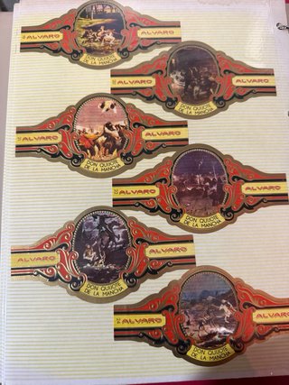Colección 300 Vitolas Antiguas Álvaro en Álbum
