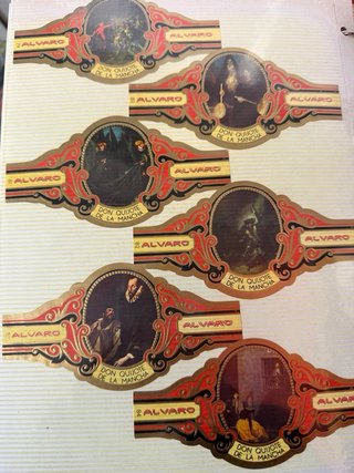 Colección 300 Vitolas Antiguas Álvaro en Álbum