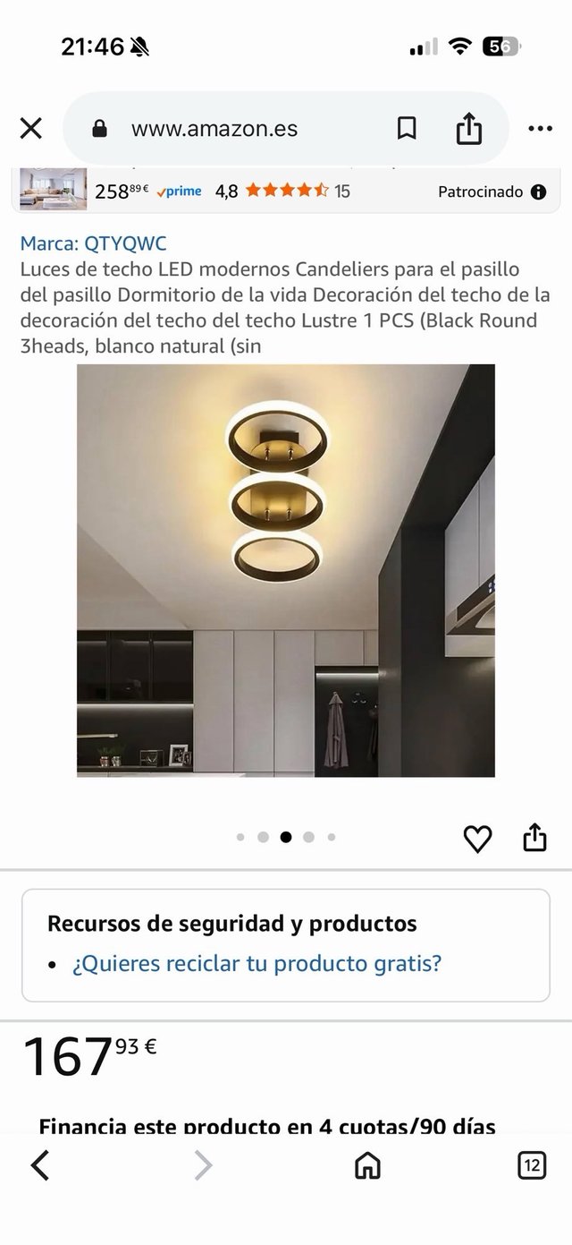 Lámpara de diseño moderna