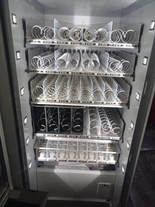 Máquina expendedora Vending  No lleva monedero