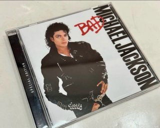 PRECINTADO-CD BAD MICHAEL JACKSON + LIBRO LEGEND d