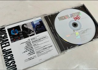 PRECINTADO-CD BAD MICHAEL JACKSON + LIBRO LEGEND d