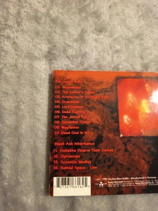 CD The Jester Race Black-Ash Inheritance digipack