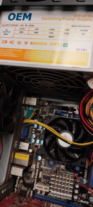 PC AMD Athlon Dual Core Placa Asrock Premium