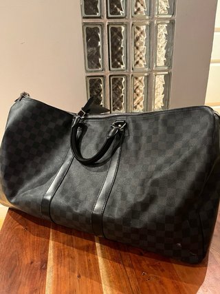 Louis Vuitton Keepall 45 Graphite Bandolera
