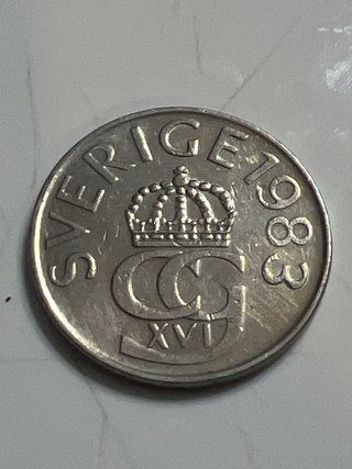 Lote 4 Monedas Suecas 5 Kronor