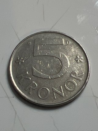 Lote 4 Monedas Suecas 5 Kronor