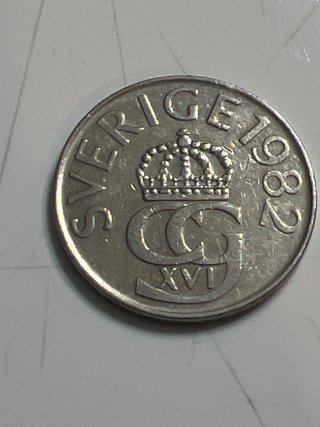 Lote 4 Monedas Suecas 5 Kronor