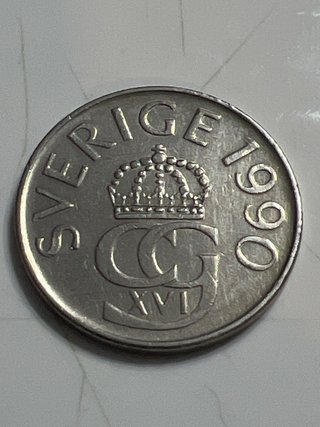 Lote 4 Monedas Suecas 5 Kronor