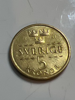 Lote 4 Monedas Suecas 5 Kronor