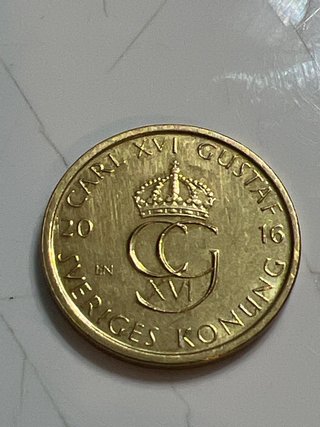 Lote 4 Monedas Suecas 5 Kronor
