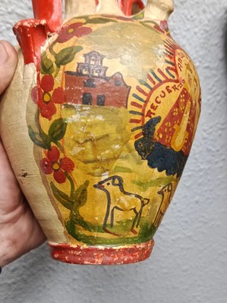 Botijo antiguo Virgen de la Cabeza Andújar