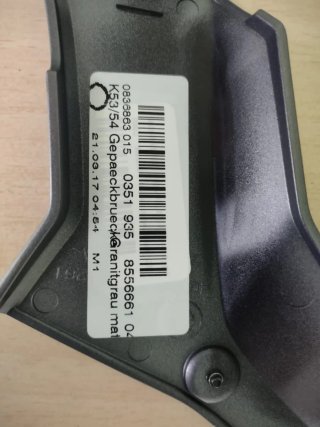 Embellecedor Puente Portaequipajes BMW R1200