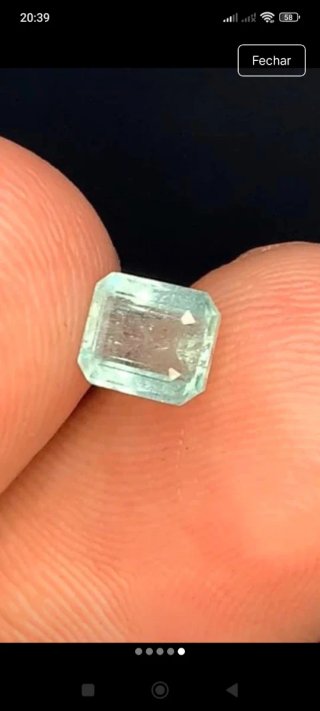 Esmeralda Natural con certificado 0.83ct