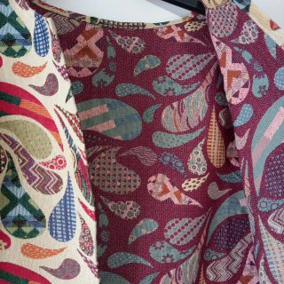 Casaca Beige Multicolor Talla Única