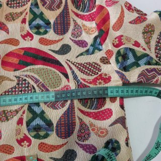 Casaca Beige Multicolor Talla Única
