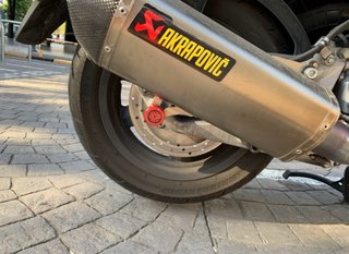 Antirrobo para tubos de escape moto UNIVERSAL