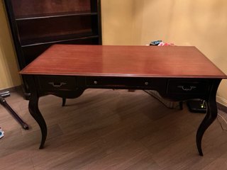 Escritorio Estilo Antiguo Madera