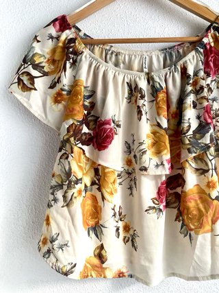 Blusa estampado floral