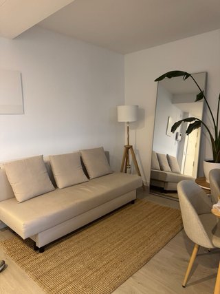 Sofá Cama Beige Ikea