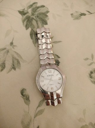 Orologio Nikula Quarzo Argento Bianco