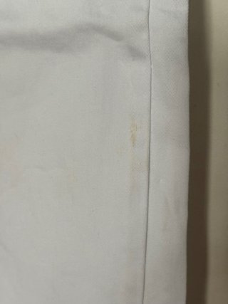 Pantalón vaquero blanco mujer flare