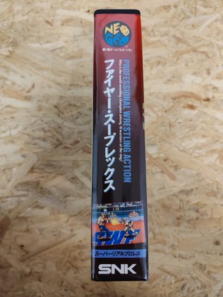 Fire Suplex NeoGeo AES Japón