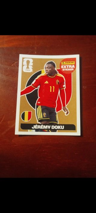 Jérémy Doku Extra Sticker Bronce
