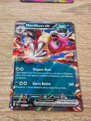 Mandibuzz EX Carta Pokémon 260 HP