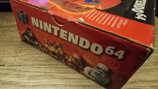 Mando Nintendo 64 Rojo Caja