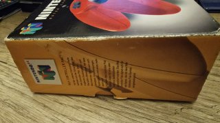 Mando Nintendo 64 Rojo Caja