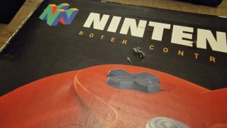 Mando Nintendo 64 Rojo Caja