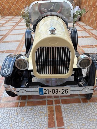 Alquiler de coche para bodas vintage