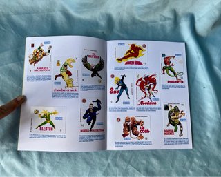 Album Cromos Facsimil Cropan Heroes Fantásticos