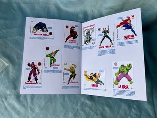 Album Cromos Facsimil Cropan Heroes Fantásticos