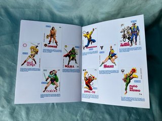 Album Cromos Facsimil Cropan Heroes Fantásticos