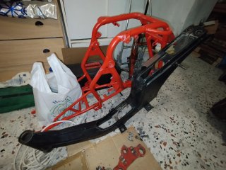 Chasis Derbi Variant sin papeles