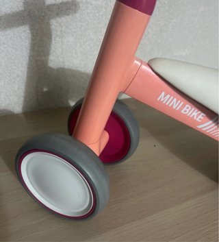 Correpasillos Mini Bike Rosa