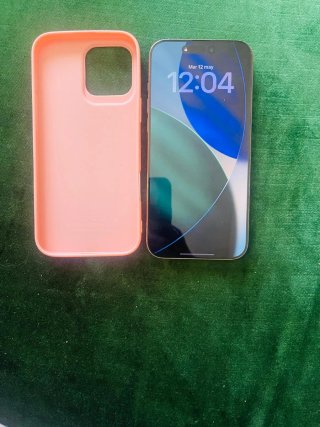 iPhone 16 Pro Max Dorado/Rosa