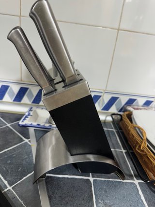 Set di 5 coltelli in acciaio inossidabile