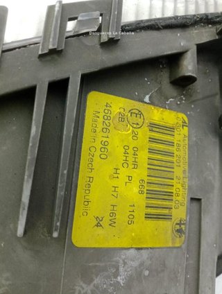 Faro izquierdo alfa romeo 147 (937_) 20104504