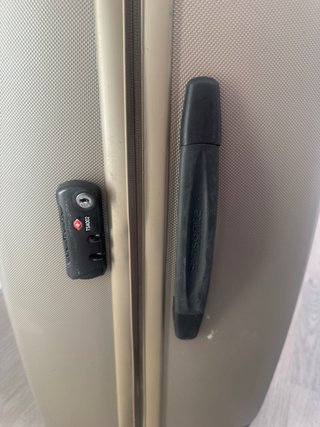 Maleta Samsonite dorada