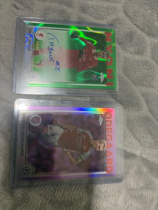 Cartas Futbol Topps Chrome Nyoni Ødegaard