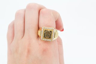 Sello De Oro De 18K.. Ref: 053-01-00422