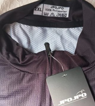 Camiseta Ciclismo JPQJPQ Negra Talla M
