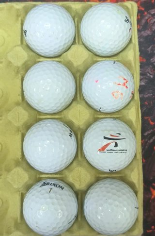 8 Pelotas Golf Srixon Z-Star/XV/Diamond