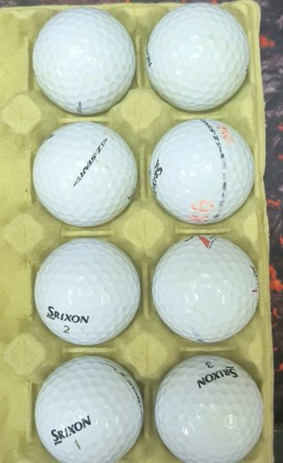 8 Pelotas Golf Srixon Z-Star/XV/Diamond